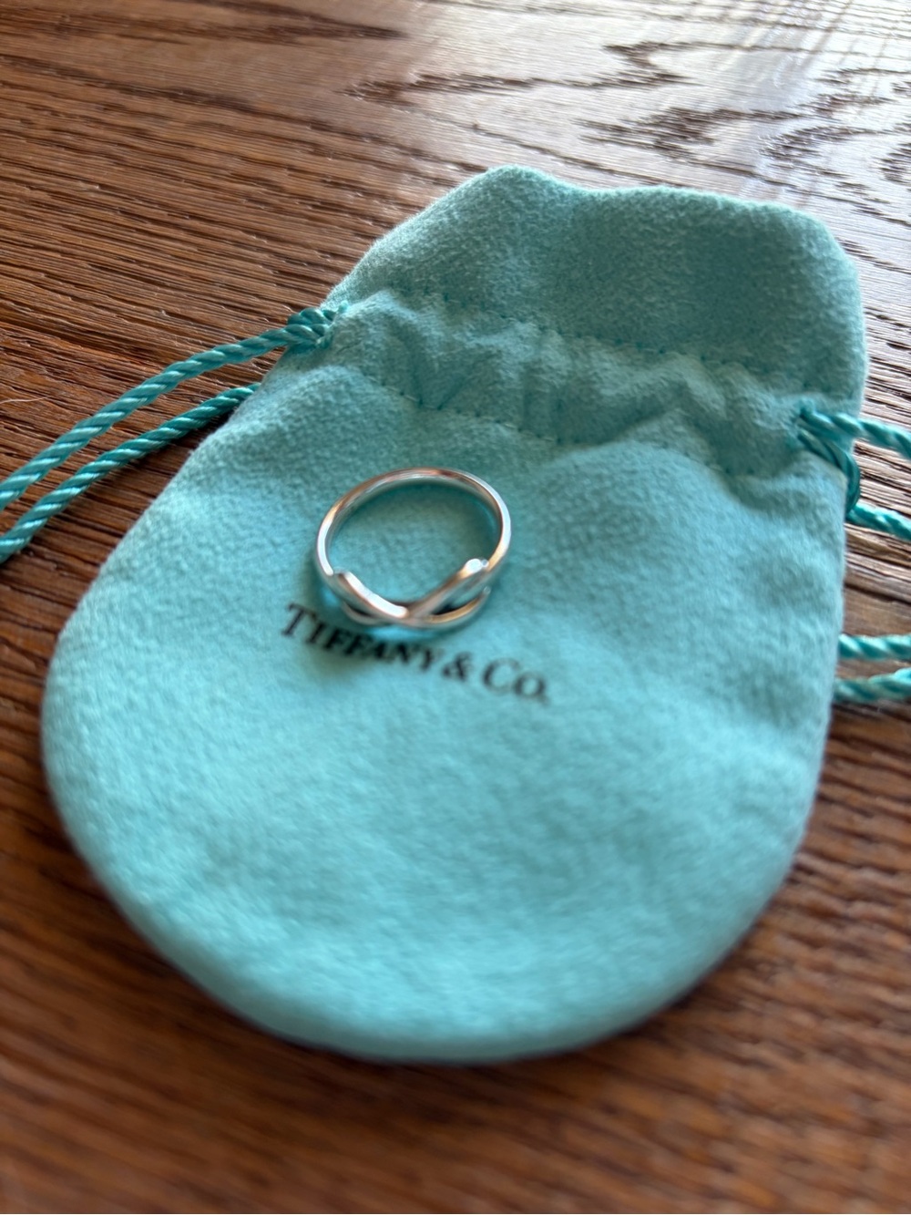 Tiffany & Co. Sterling Silver Infinity